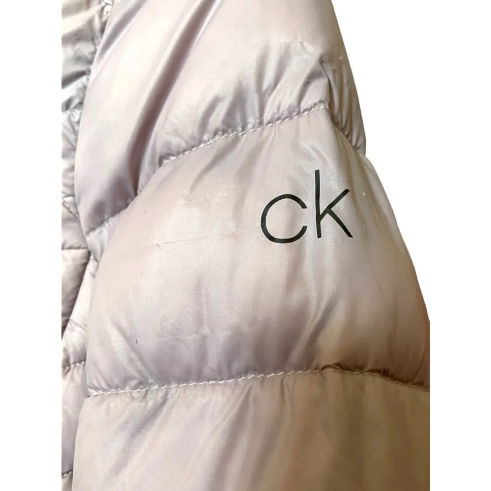 Calvin Klein Packable Down Blush Pink Puffer Jacket Small